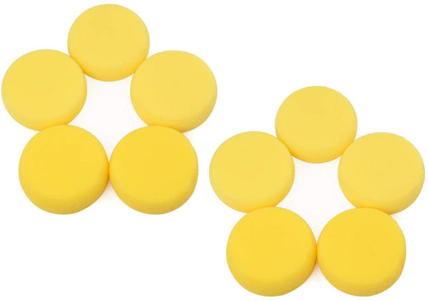 DS. Esponjas de pintura de estilo discreto, 10 unidades, esponjas redondas de 3.0 in para acuarela o manualidades - Arteztik