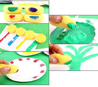 Esponjas sintéticas Abuff, esponja redonda para acuarelas para pintura artística, pintura, manualidades, alfarería, arcilla, cerámica, pared - Arteztik
