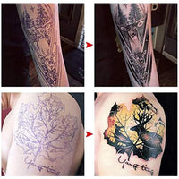 10 hojas de 4 capas de papel de transferencia de tatuaje profesional para manualidades, tatuajes, tatuajes, suministros - Arteztik