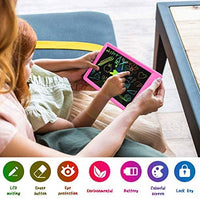 KOKODI - Tableta de escritura LCD de 8,5 pulgadas de color Doodle Board Dibujo Tablet, bloc de dibujo electrónico con función de bloqueo, juguetes educativos y de aprendizaje para niñas de 3, 4, 5 y 6 años (azul) - Arteztik
