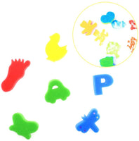 Jyongmer - Juego de 50 piezas de esponjas de colores variados para pintura y manualidades, esponjas para pintura de animales, sellos de pintura, juego de pinceles de esponja, herramientas de dibujo para niños y niños - Arteztik

