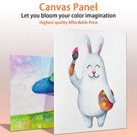 Lona para pintura, paquete de 12 unidades, lienzos para artistas de 7.9 x 9.8 in para pintura, perfecto para pintura al óleo y acrílica, panel de lienzo para pintura - Arteztik
