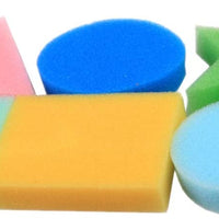 Esponjas de pintura con forma geométrica para manualidades, manualidades, pintura, tarjetas, dibujos, manualidades, 18 unidades - Arteztik
