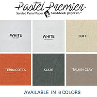 Pastel Premier Paper Terracotta 12X16 - Papel para manualidades (6 hojas) - Arteztik