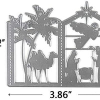 Plantillas de corte de metal para plantillas de troquelado, herramienta de grabación en relieve para álbumes de papel, tarjetas, álbumes de recortes, manualidades, troqueles grabados (estrellas) - Arteztik