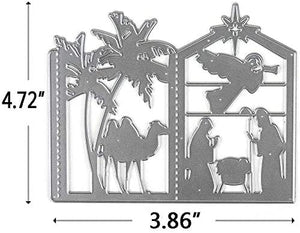 Plantillas de corte de metal para plantillas de troquelado, herramienta de grabación en relieve para álbumes de papel, tarjetas, álbumes de recortes, manualidades, troqueles grabados (estrellas) - Arteztik