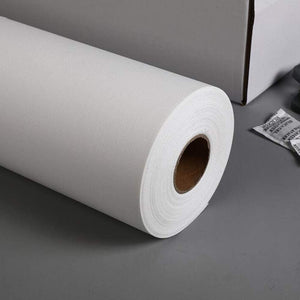 Rollo de lona de poliéster mate para impresión de inyección de tinta de gran formato, 100% poliéster mate (rollo de 24.0 in x 816.9 ft, 1 rollo). - Arteztik