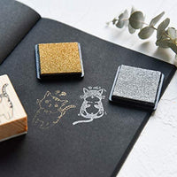 Almohadilla de tinta para huellas dactilares para niños, almohadillas de tinta de arcoíris para manualidades, sellos de goma para pareja, color de bricolaje, regalo para niños y niñas (paquete de 20) (B) - Arteztik
