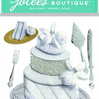 Jolee del boutique dimensional pegatinas, tarta de boda - Arteztik