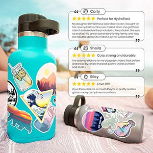 Pegatinas para álbumes de recortes, pegatinas de moda para Hydro Flask pegatinas, VSCO, botellas de agua, pegatinas de conversar, pegatinas súper lindas para Hydro Flask | corte grueso, edición de vinilo seguro para lavavajillas | - Arteztik