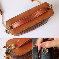 Pendientes de bola de latón Remaches D Anillo para cuero Crossbody monedero artesanía,4 juegos - Arteztik
