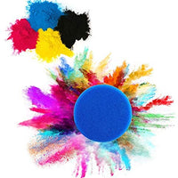 Esponja aplicadora de pintura completa con bolsa de almacenamiento de malla para colgar en seco, azul de doble capa circular 3.15 pulgadas (2 unidades) (rojo) - Arteztik