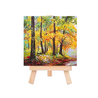 Lona para pintura, paquete de 12 unidades, lienzos para artistas de 7.9 x 9.8 in para pintura, perfecto para pintura al óleo y acrílica, panel de lienzo para pintura - Arteztik