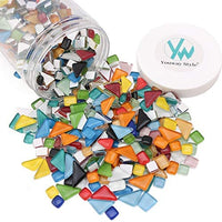 E-Home Shop - Azulejos de mosaico de cristal para mosaico (2.2 lbs, forma irregular, 35.27 oz) - Arteztik
