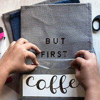 Bright Idea - Cinta de transferencia de 100.1 x 24.9 ft para transferencia de calor, papel de transferencia de calor, cinta transparente para impresión HTV | Alineación perfecta de Silhouette Cameo, Cricut - Arteztik
