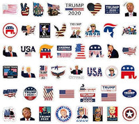 Trump Pegatinas y calcomanías 2020 Pegatinas de vinilo impermeables para ordenador portátil, Hydro Flask 50PCS Election American Flag Pegatinas Graffiti Pegatinas para botellas de agua, motocicleta, teléfono, ordenador, equipaje - Arteztik
