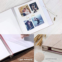 Álbum de fotos autoadhesivo, 40 páginas magnéticas, álbum de recortes con un bolígrafo metálico - Arteztik