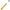 RGM - Cuchillo de paleta de agarre suave, amarillo, 40 (RGR040) - Arteztik