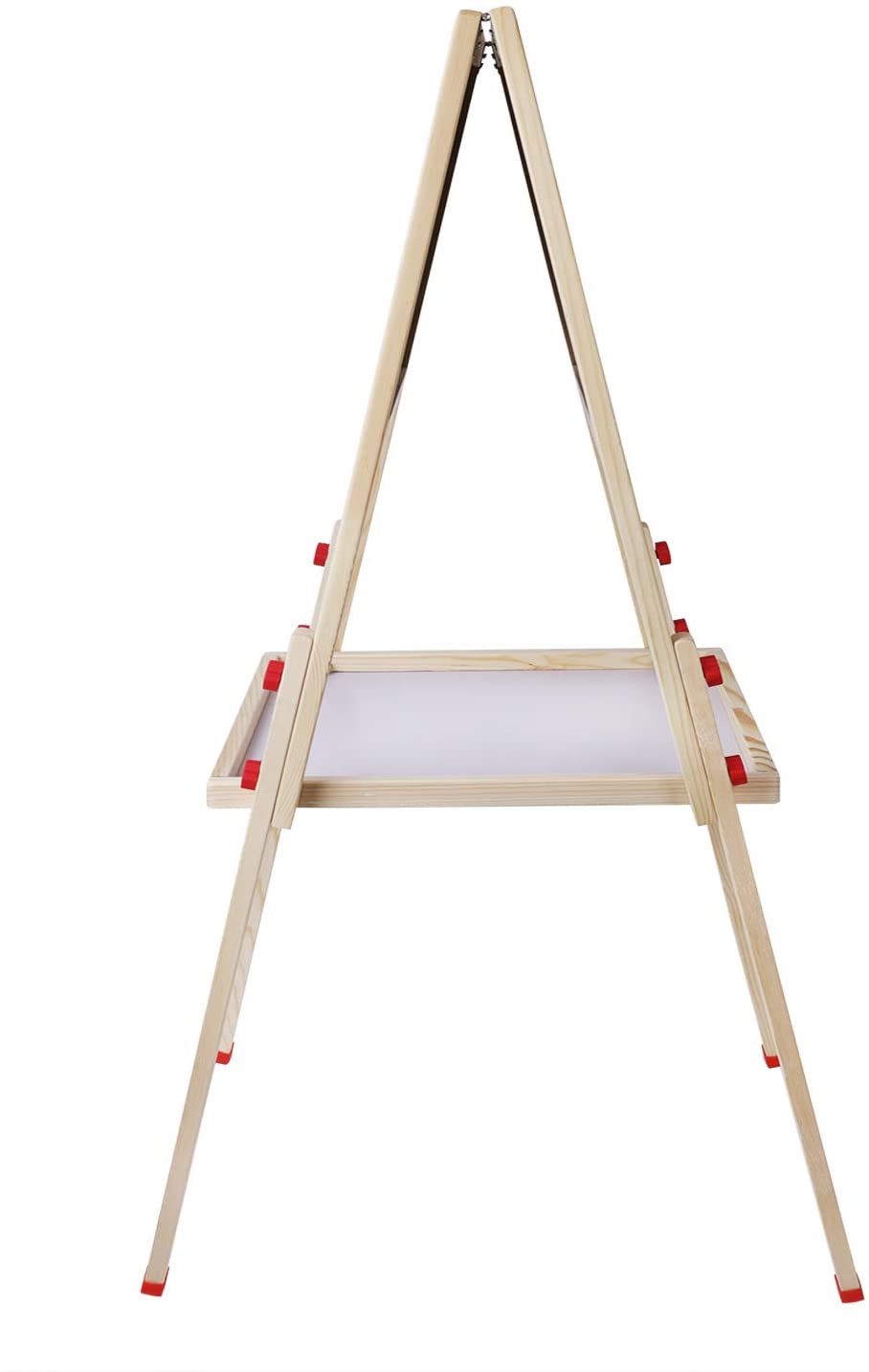 Caballete de mesa de madera de doble cara de 80 piezas para niños