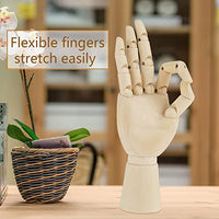 HEEPDD maniquí de mano de madera, articulado, articulado, articulado, flexible, para dibujar en casa, oficina, escritorio, niños, juguetes, regalo - Arteztik
