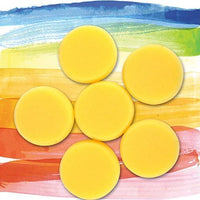 ezakka 3 x 3inches Pintura Esponja, Sintético, Artista Esponjas, Acuarela Esponjas para pintar Manualidades cerámica y más, 12-pack - Arteztik

