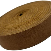 Correas de piel TOFL para artesanías, 4 onzas 1/6" de grosor, 1/2" de ancho y 72" de largo - Arteztik
