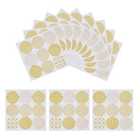 PH PandaHall 50 hojas círculos, pegatinas de pegatinas para cuadros de paster, pegatinas decorativas para caja de regalo, decoración de álbumes de recortes, decoración (450 piezas en total) - Arteztik
