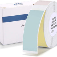 Label Maker Tape NIIMBOT D11 0.55 "1.18" papel de impresión de etiquetas adaptado estándar laminada oficina etiquetado reemplazo para máquina de etiquetas portátil D11 impermeable a prueba de desgarros 1 rollo 210 piezas (transparente) - Arteztik
