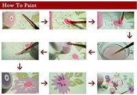 BOSHUN - Kit de pintura por números con pinceles y pigmento acrílico para manualidades con lienzo para adultos principiantes, 16.0 x 20.0 in (sin marco) - Arteztik
