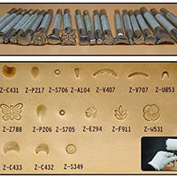OWDEN - Juego de herramientas para manualidades (piel, 22 unidades) - Arteztik