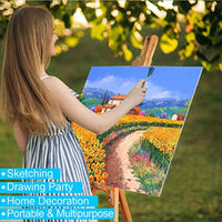 Heartybay - Paneles de lona para pintura acrílica, paneles de lona de 8.1 x 10.0 in, paneles de lona para principiantes, decoración de Navidad (12 unidades) - Arteztik
