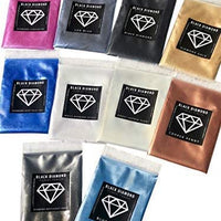 Variety Pack 6 (10 Colors) Mica Powder Pure, 2TONE Series Variety Pigment Packs (Epoxy,Paint,Color,Art) Black Diamond Pigments - Arteztik