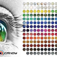 Eye Candy Mica Pigmento en polvo "Shibuya Orange" (1.76 oz) multiusos DIY Artes y Artesanías Aditivo | carpintería, epoxi, resina, bombas de baño naturales, pintura, jabón, esmalte de uñas, bálsamo labial (Shibuya Orange, 50 G) - Arteztik