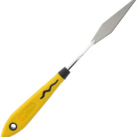 RGM RGR050 - Cuchillo de paleta (mango suave), color amarillo - Arteztik