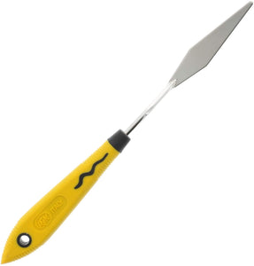 RGM RGR050 - Cuchillo de paleta (mango suave), color amarillo - Arteztik
