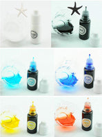 12 colores epoxi UV resina colorante colorante líquido epoxi resina pigmento, 0.3 fl oz cada uno, translúcido - Arteztik
