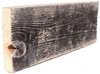 Barnwood Decor of OKC | Barnwood Craft Wood para proyectos de bricolaje [100% auténtica madera regenerada] Tablones de madera rústica para manualidades, proyectos y decoración (6 tablones – 12 pulgadas) - Arteztik
