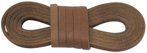 TOFL - Correas de piel de 2 piezas de 0.236 in de ancho y 72.0 in de largo, ideales para muchos propósitos (marrón medianoche) - Arteztik