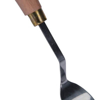 Juego de 5 cuchillos de pintura MEEDEN, versátil espátula de acero inoxidable, paleta de cuchillo, rascador de pintura para aceite acrílico y más - Arteztik