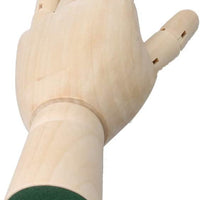 Artista Arte Modelo Articulado de madera mano izquierda maniquí Manikin flexible mano - Arteztik