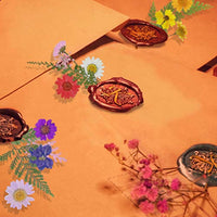 Olerqzer - Juego de 80 flores secas para resina, diseño de flores, para manualidades, manualidades, joyas, álbumes de recortes, accesorios de arte - Arteztik
