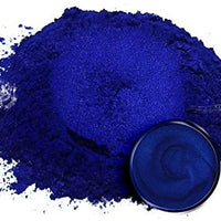 Pigmento en polvo de mica "Angel Blue" (1.76 oz o 50 gr) multiusos para manualidades y manualidades, aditivo | carpintería, epoxi, resina, bombas de baño naturales, pintura, jabón, esmalte de uñas, bálsamo de labios - Arteztik
