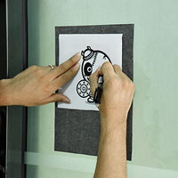 Hotop 100 hojas de papel de transferencia de carbono negro para madera, papel, lienzo y otras superficies artísticas 8.5 x 11 pulgadas - Arteztik
