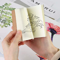 HelloCreate - Cuaderno de bocetos en blanco con tapa de papel kraft, 80 hojas para animación y creación de dibujos animados, Papel, 18k, 1unidad - Arteztik
