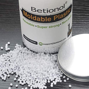 Betionol - Compuesto de modelado blanco de arcilla creativa para hacer tú mismo, redondo de 1lb / 16.01 oz - Arteztik