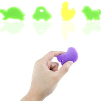Jyongmer - Juego de 50 piezas de esponjas de colores variados para pintura y manualidades, esponjas para pintura de animales, sellos de pintura, juego de pinceles de esponja, herramientas de dibujo para niños y niños - Arteztik