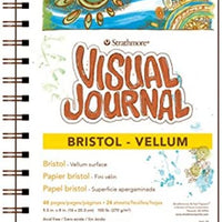 'Strathmore visual diario espiral arte Pad, 9 por 12-Inch, Bristol vitela - Arteztik