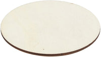 Juvale 24 piezas sin terminar 4 pulgadas de madera circulares recortes para posavasos de madera, manualidades y decoración del hogar - Arteztik
