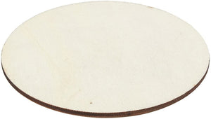 Juvale 24 piezas sin terminar 4 pulgadas de madera circulares recortes para posavasos de madera, manualidades y decoración del hogar - Arteztik