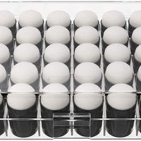 40 piezas de esponja de dedo con caja de almacenamiento para pintar tiza de tinta para hacer tarjetas de dibujo - Arteztik